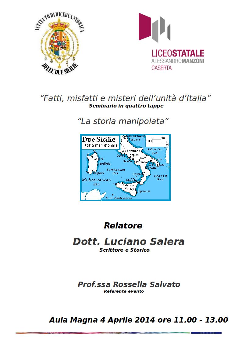 2014-04-04 Locandina Fatti, misfatti e misteri unità d'Italia