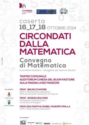 2014-10-16 Locandina Circondati dalla matematica