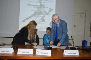 Firma del Protocollo d'Intesa Liceo Manzoni e FIHP