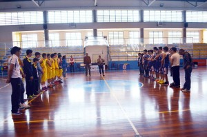 Premiazione Finale Regionale Basket (Salerno 5-2014 Campioni Regionali)