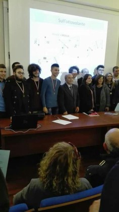 Premiazione alla S.U.N.